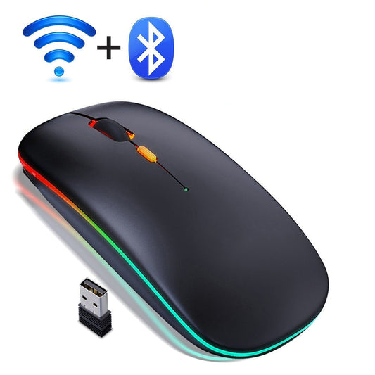 Mouse sem fio Recarregável Gamer 1.600 DPI USB/OregonMouse